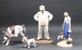 Bing  Grøndahl. Fire figurer af porcelæn 4 