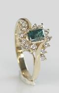 Diamantring, ca. 0.80 ct.