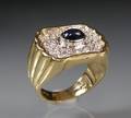 Brillant - Saphir - Ring Die Auktion ist annulliert - siehe Ware 1918424