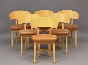 Dansk Møbelproducent Seks spisestuestole 6