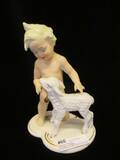 FIGURIN SCAUBAUKUNST H 18,5 CM