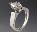 Solitaire ring ca. 1.06 ct.