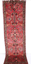 Persisk handknuten gallerimatta Mehraban, 310x102 cm