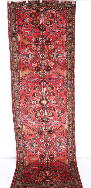 Persisk handknuten gallerimatta Mehraban, 310x102 cm