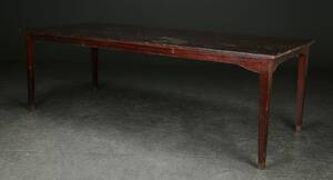 Langbord af mahogny