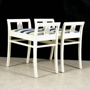 TABURETTER, 2 st, 1900-tal.