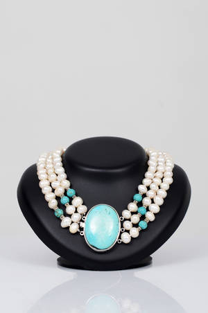 Svp- 3 radigt med turkis