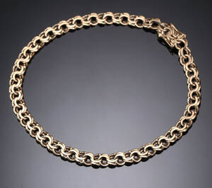Armlænke af 8 kt. guld, model Bismarck, ca.7,5 g.