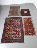 Fire orientalske tæpper. 4 Denne vare er sat til omsalg under nyt varenummer 4481574