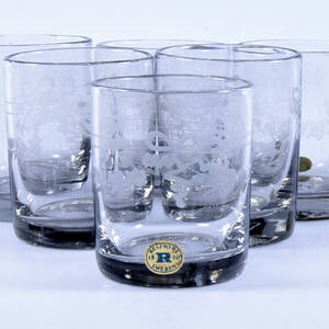 GLAS, 6-stycken, Rejmyre, 1900-tal.