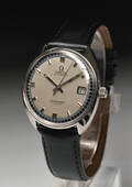 Vintage Omega Automatic Seamaster Cosmic herrearmbåndsur af stål, årgang 1969