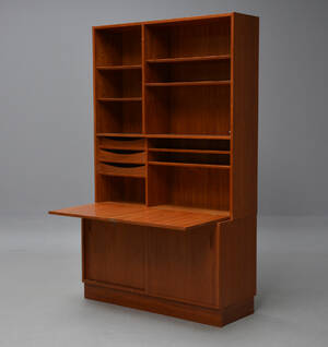 Dansk møbelproducent reol i teak 2