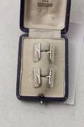 Manschettknappar, silver