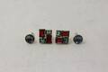 Manschettknappar, 2 par