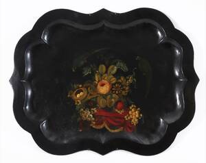 Serveringsbricka, 1800-tal