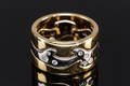 Georg Jensen fusionsring med brillanter 0,20 ct. 