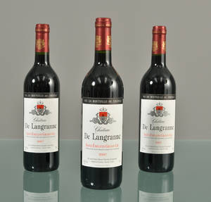 24 fl. Chateau De lagranne 2007, Saint-Emilion Grand Cru.