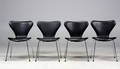 Arne Jacobsen. Fire stole model 3107 4