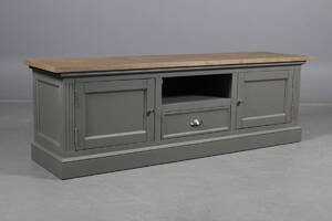 Tv bordlav skænk af lakeret træask