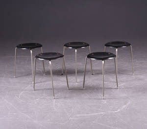 Fritz Hansen. Taburetter 5