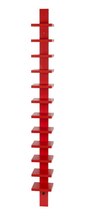 John Kandell för Källemo, hylla Pilaster, röd