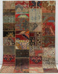 Carpet patchwork, handsydd, 279x191