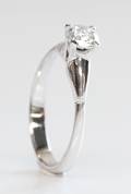 Solitairering, ca. 0.52 ct.