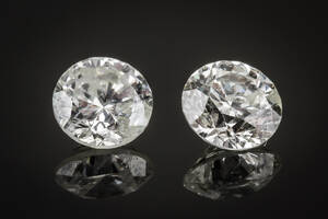 Uindfattede diamanter ca 0.67 ct. 2