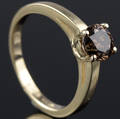 Solitaire ring ca. 0.98 ct.