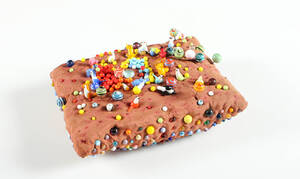 Nålepude med samling nipsenåle