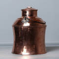 FLASKA, koppar, 1800-tal