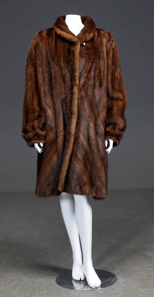 Pels af scanglow mink ca str  44-48 Denne vare er sat til omsalg under nyt varenummer 4499396