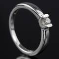 Solitaire ring ca. 0.14 ct. Top-WesseltonVS2