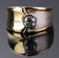 Solitaire ring ca. 0.53 ct. 