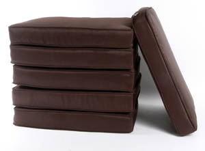 Hyndesæt til polyrattan samt Daneline havestole. Mokkafarvet. 6