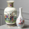 VASER, 2 st, porslin, orientaliska