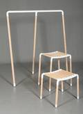 HAY. Loop Stand garderobe med skamler 3