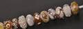 20 charlotte Borgen beadscharms - beige 20