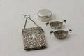 Silver, 4 delar. bland annat. etui