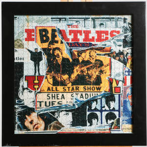BEATLES, inramat pussel