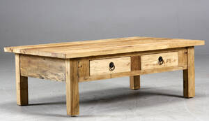 Sofabord, genanvendt elmetræ