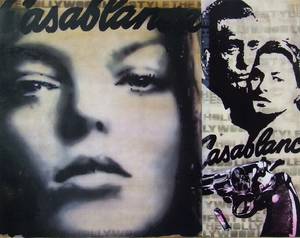 Marek Braun, Casablanca, Mischtechnik auf Leinwand