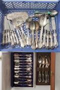 Bestickuppsättning, Silver