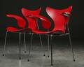 Arne Jacobsen. Par armstole Mågen Liljen, model 3208 2