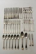 Bestickuppsättning, Silver