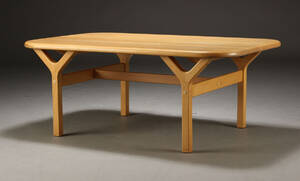 Dansk møbelproducent. Sofabord, massivt bøgetræ