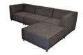 COUZ 151. Modulsofa bestående af 4 moduler, betrukket med slidstærkt BRONX stof i Antrazit. Designet af COUZ DESIGN TEAM Denne vare er sat til omsalg under nyt varenummer 4315166