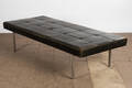Daybed, Metall  Leder