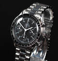 Omega. Herrearmbåndsur, model Speedmaster Reduced  Denne vare er sat til omsalg under nyt varenummer 4233323