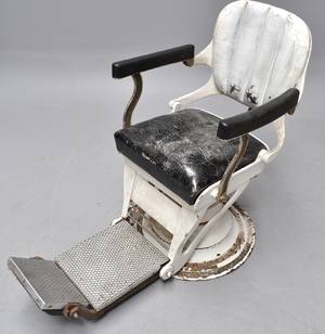 Barberstol ca. år 1950